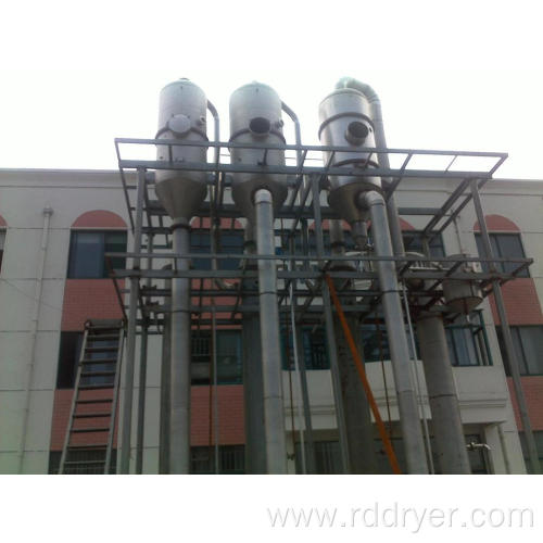 Milk evaporator/falling film juice evaporator